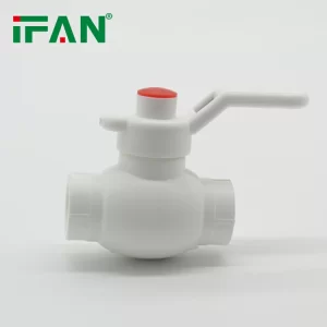 IFAN Hot Sale PPR White Ball Valves