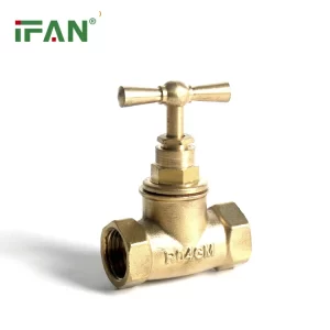 brass stop valve R04