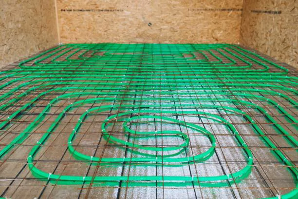 Temperature Uniformity in Underfloor Heating Pipes