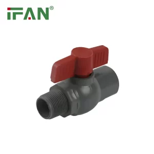 IFAN SCH40 Single Male PVC Ball Valve