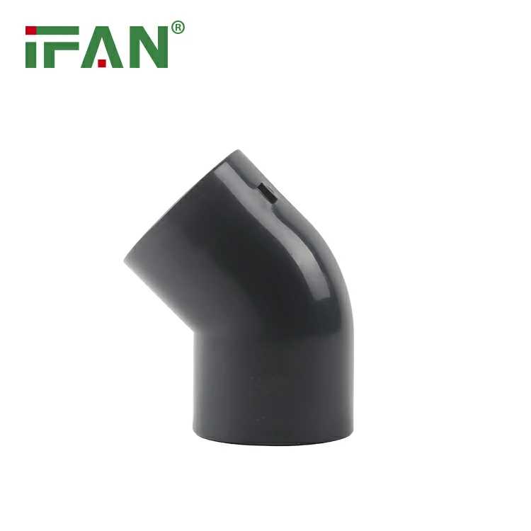 IFANPlus UPVC SCH80 45 Degree Elbow - pipefittingpro