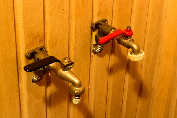 braass water tap