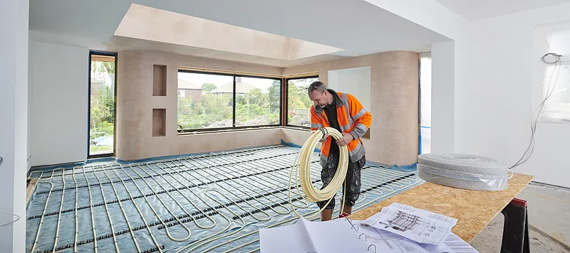 4-inch plastic pipes