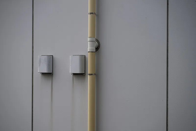 4-inch plastic pipes