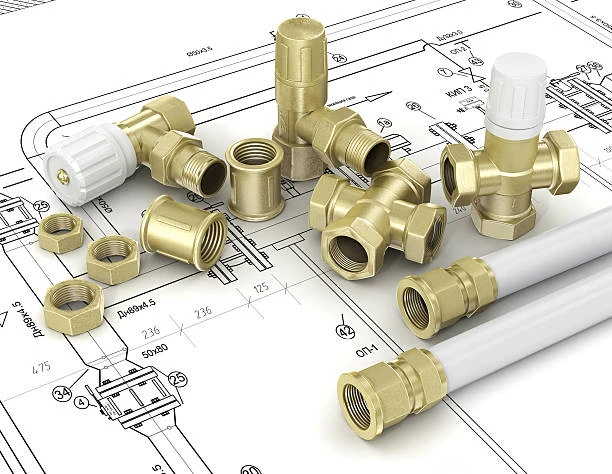 Compression nut fittings