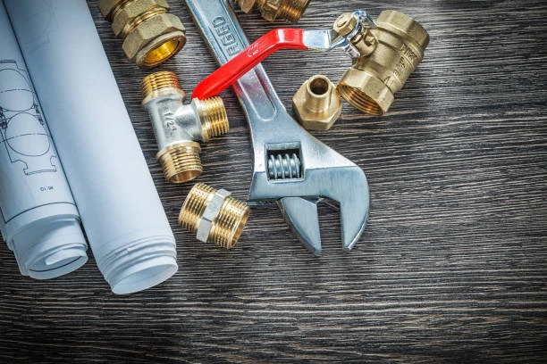 Brass garden hose fittings