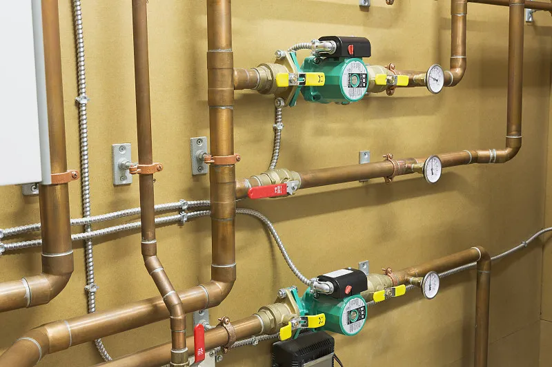 Brass strainers with valves