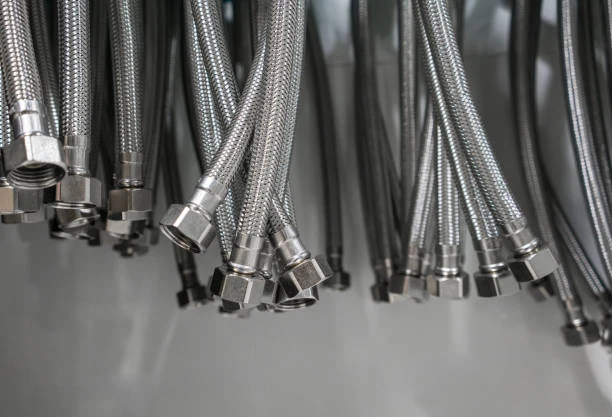 Stainless steel braided hoses