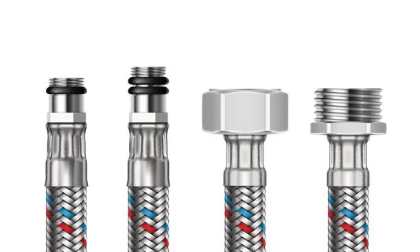 Stainless steel braided hoses
