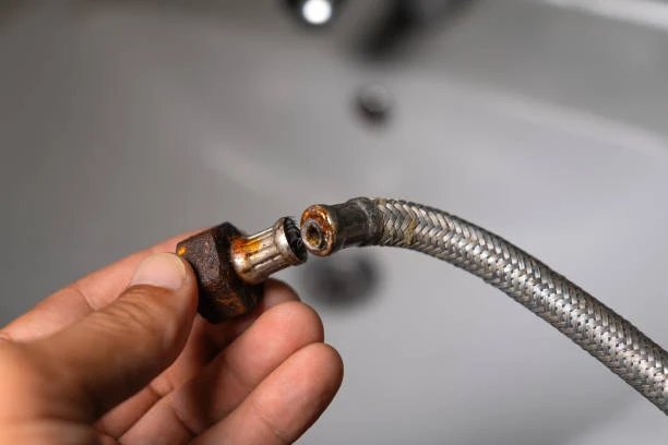 braided dishwasher hose