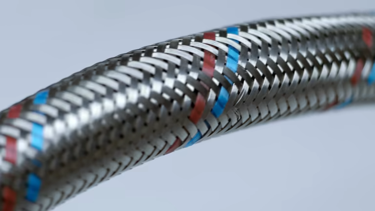 braided dishwasher hose