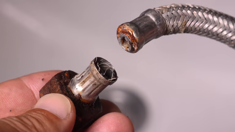 braided dishwasher hose