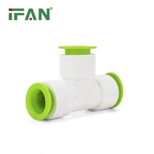 Green PPR Quick Connect Elbow
