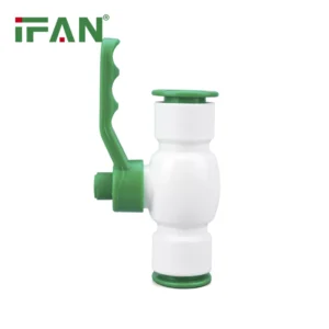PPR quick connect ball valve