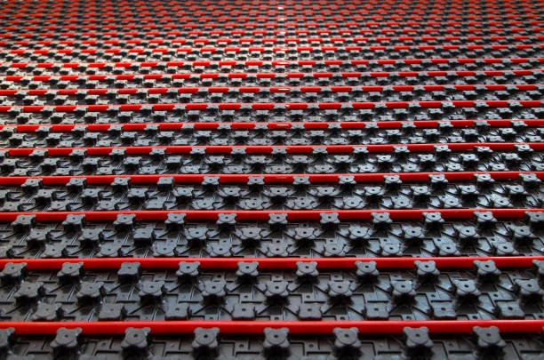 floor heating pipes