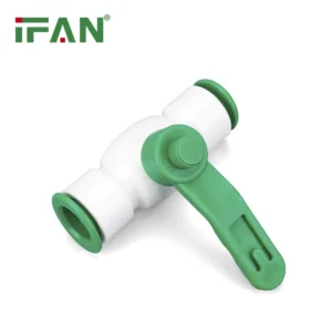 PPR quick connect ball valve