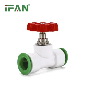 PPR quick connect shop valves