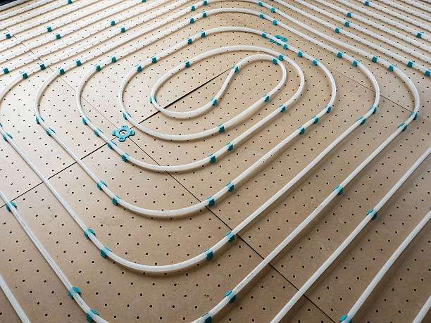 floor heating pipes