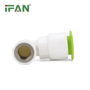 Green PPR Quick Connect Female Elbow