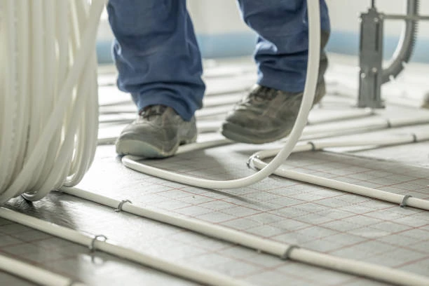 floor heating pipes