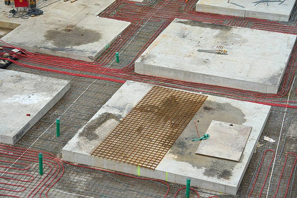 PEX floor heating