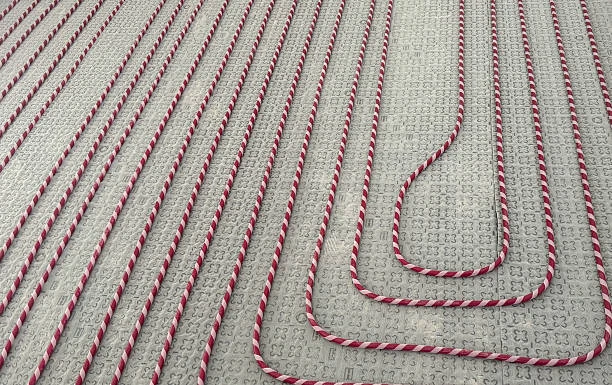 PEX floor heating