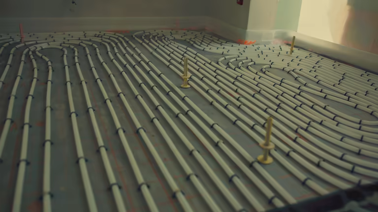 underfloor pipe