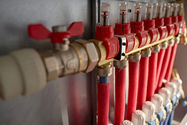 brass manifold plumbing