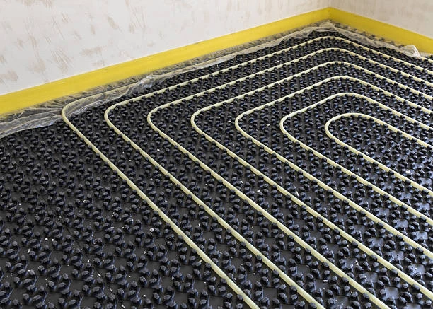 underfloor pipes