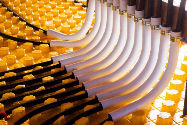 Radiant PEX tubing