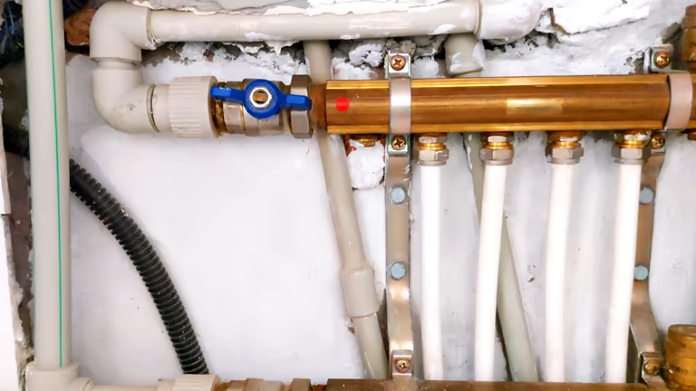 4 way brass manifold