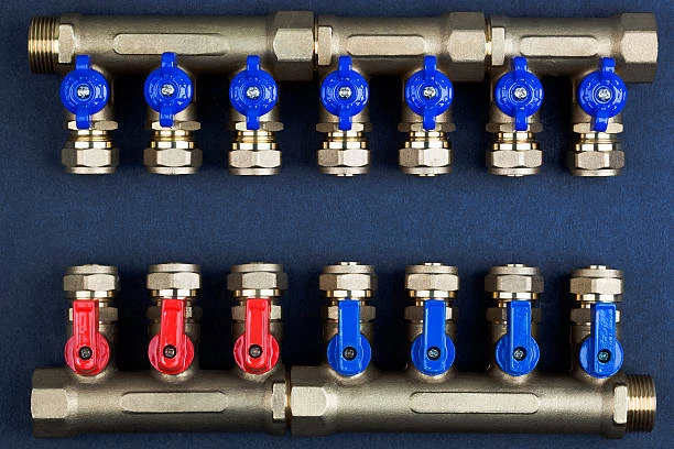 Brass PEX manifold fittings