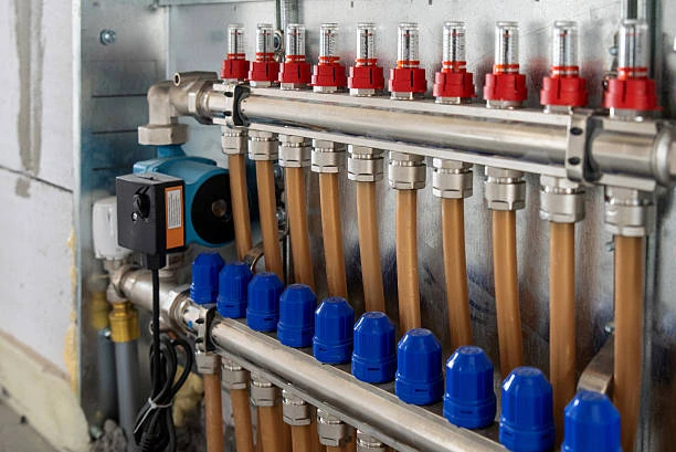 4 way brass manifold