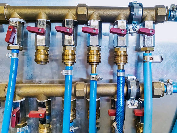Brass PEX manifold fittings