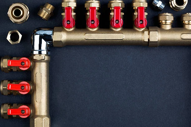 Easy-install brass PEX manifolds